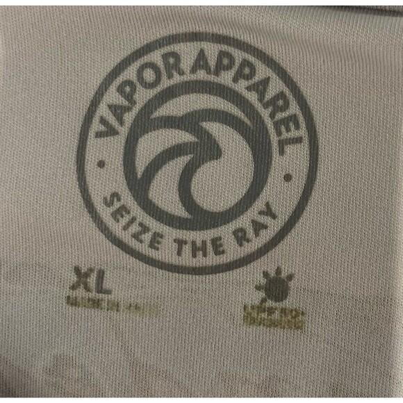 Vapor Apparel Long Sleeve Wanderlust Fishing Swim Shirt Size XL Gray UPF 50+ - Picture 6 of 11